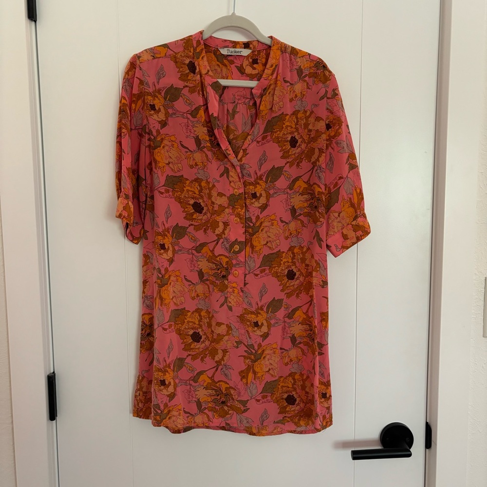 Tucker 100% silk tunic